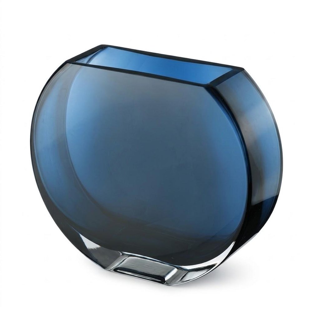 6" Midnight Glass Table Vase