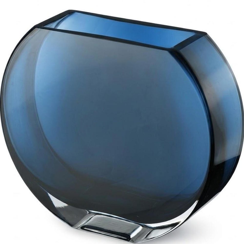 6" Midnight Glass Table Vase