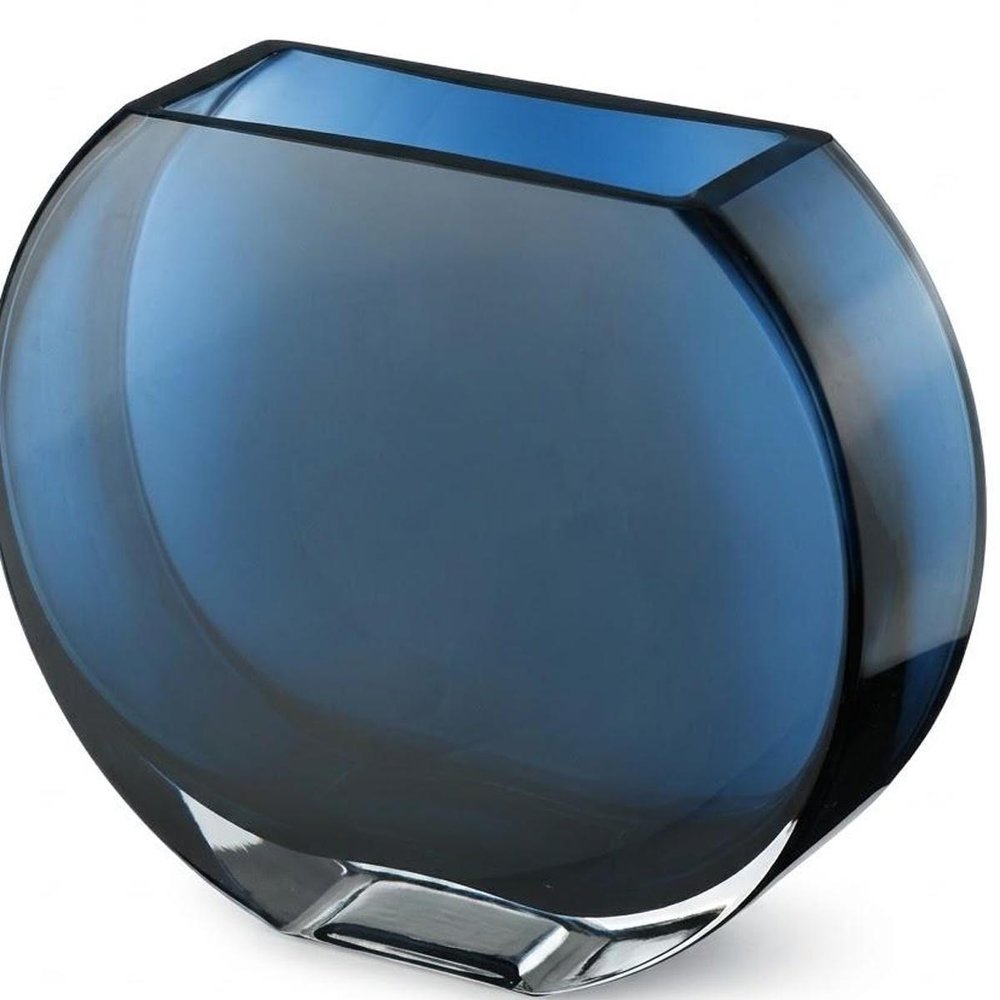 6" Midnight Glass Table Vase
