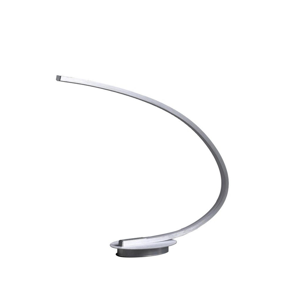 16" Silver Arched Lamp