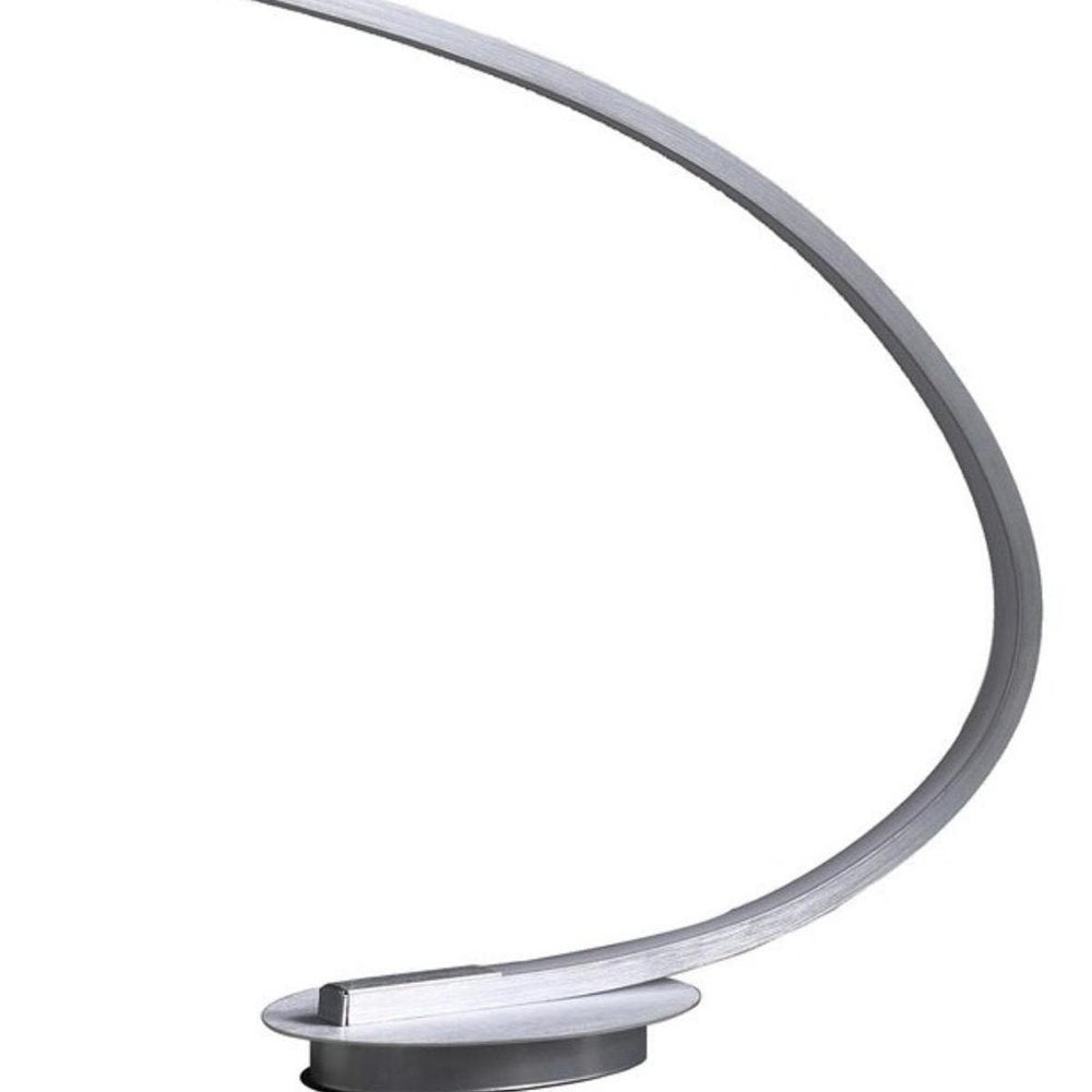16" Silver Arched Lamp