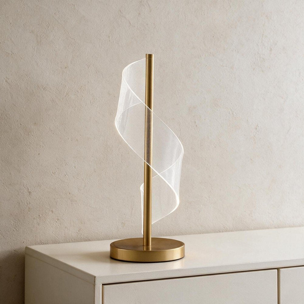19" Gold Novelty Table Lamp