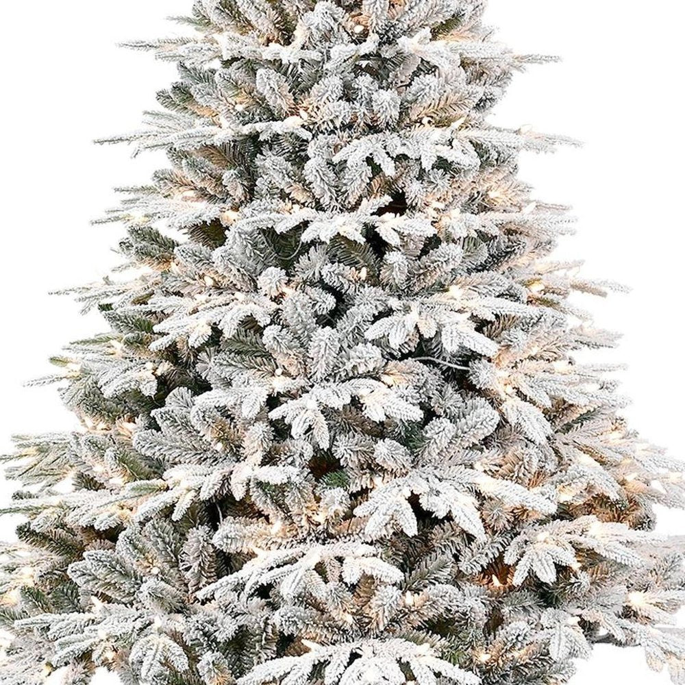 5' Full Flocked Pine Christmas Tree