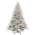 5' Full Flocked Pine Christmas Tree